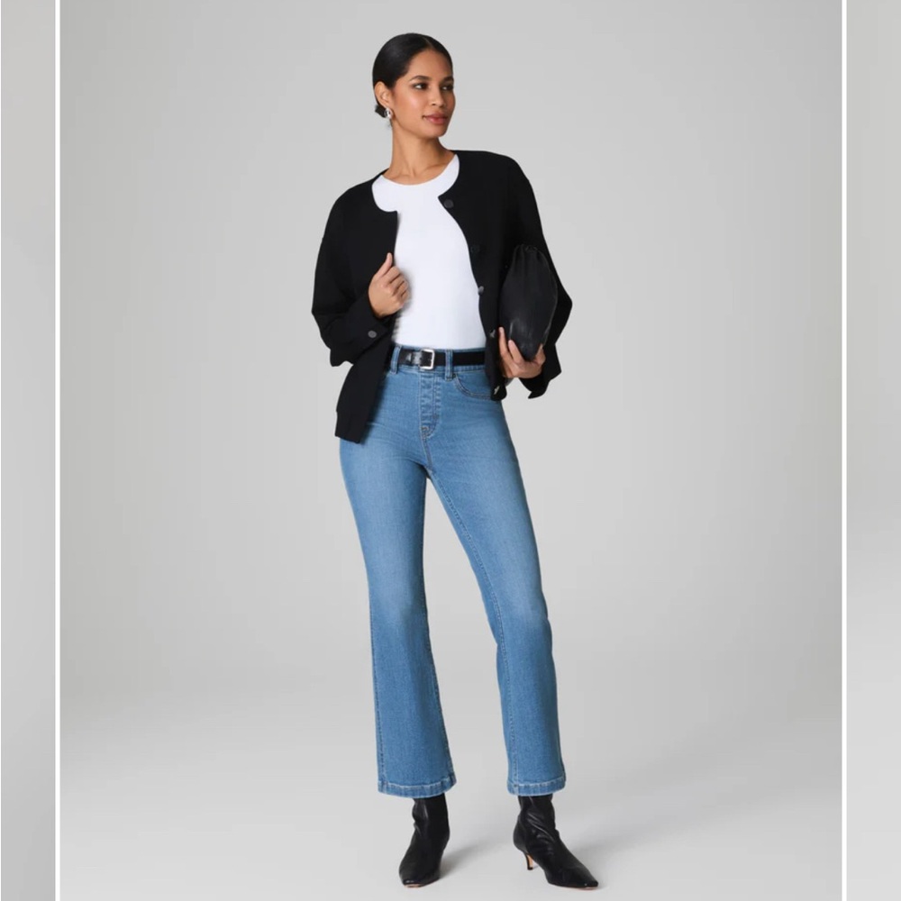 SPANX Everywhere Kick Flare Jeans